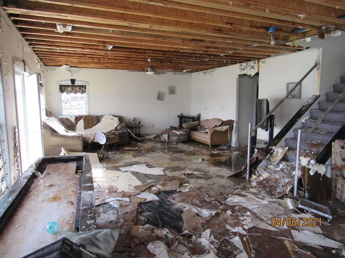 Flooring Damage Restoration in Clare County, MI | Central Restoration, Inc